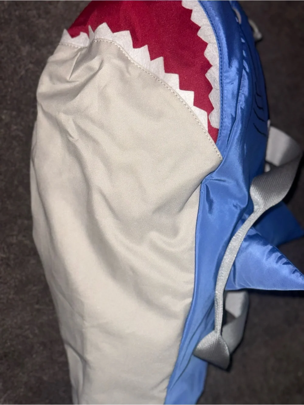 Blue Shark Novelty Swim bag- Fun Kids Bag